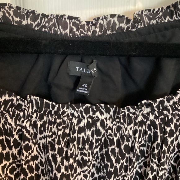 Talbots animal print dress xs - Picture 3 of 3